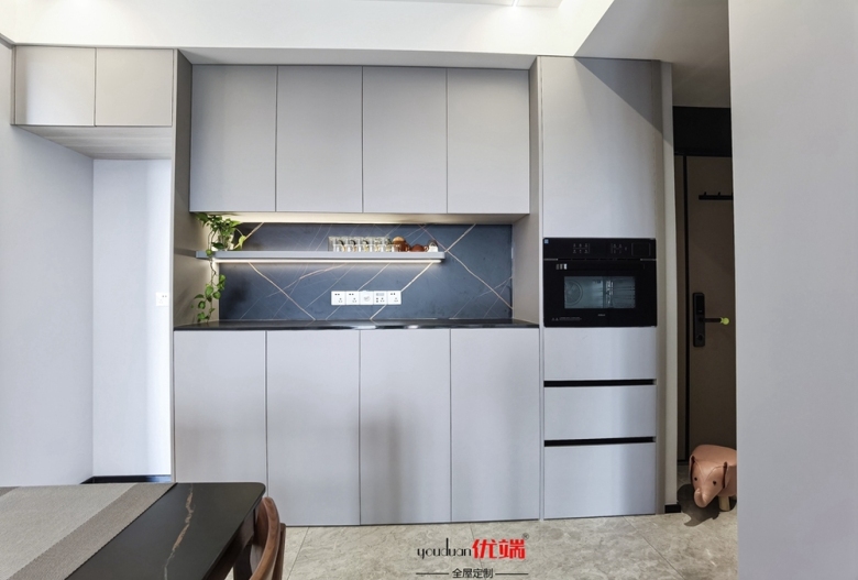 【小二家居3304 全屋定制】南廣場1212㎡-現代-2022最新工地 櫥柜衣柜模壓門