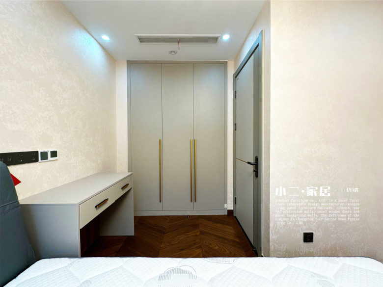 【小二家居3202 全屋定制】東方君開 現(xiàn)代簡約-櫥柜衣柜定制家具 生產(chǎn)流程跟進(jìn)