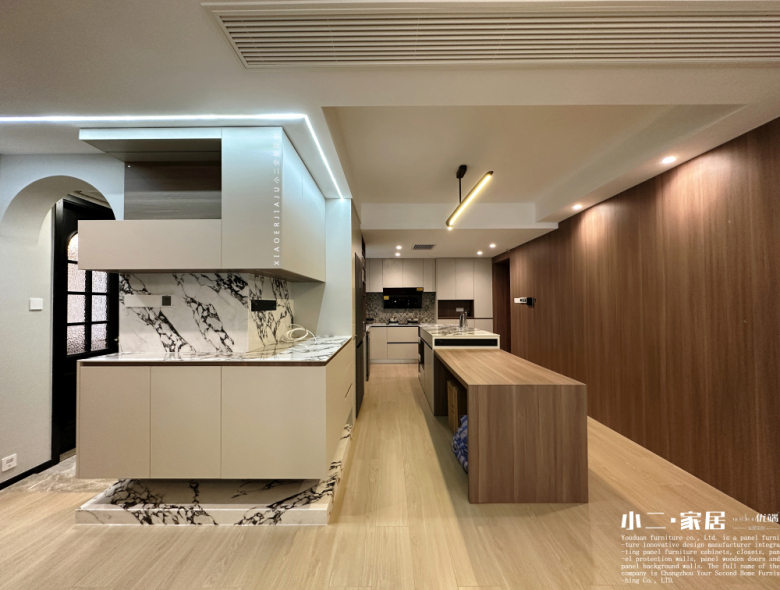 【小二家居1096 全屋定制】華林三期 現(xiàn)代簡約-櫥柜衣柜定制家具 生產(chǎn)流程跟進(jìn)