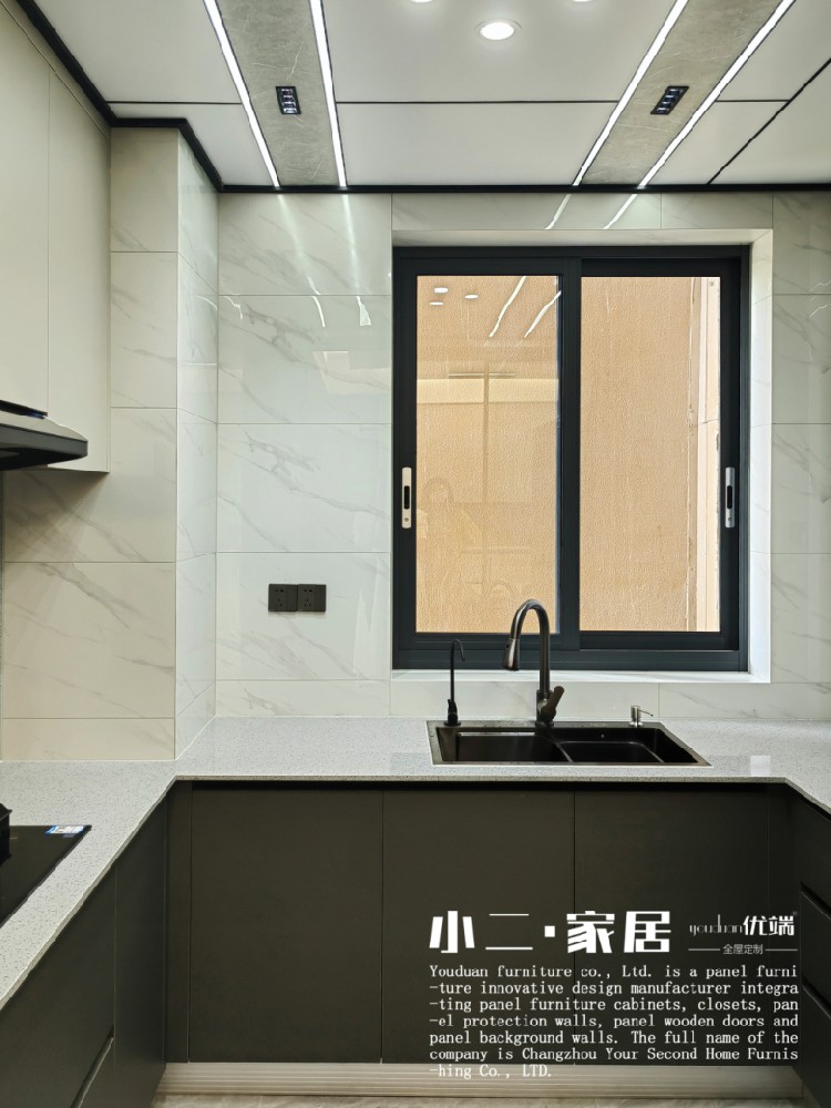 【小二家居1763 全屋定制】靖江東興鼎行圩 現(xiàn)代簡(jiǎn)約-櫥柜衣柜定制家具 生產(chǎn)流程跟進(jìn)