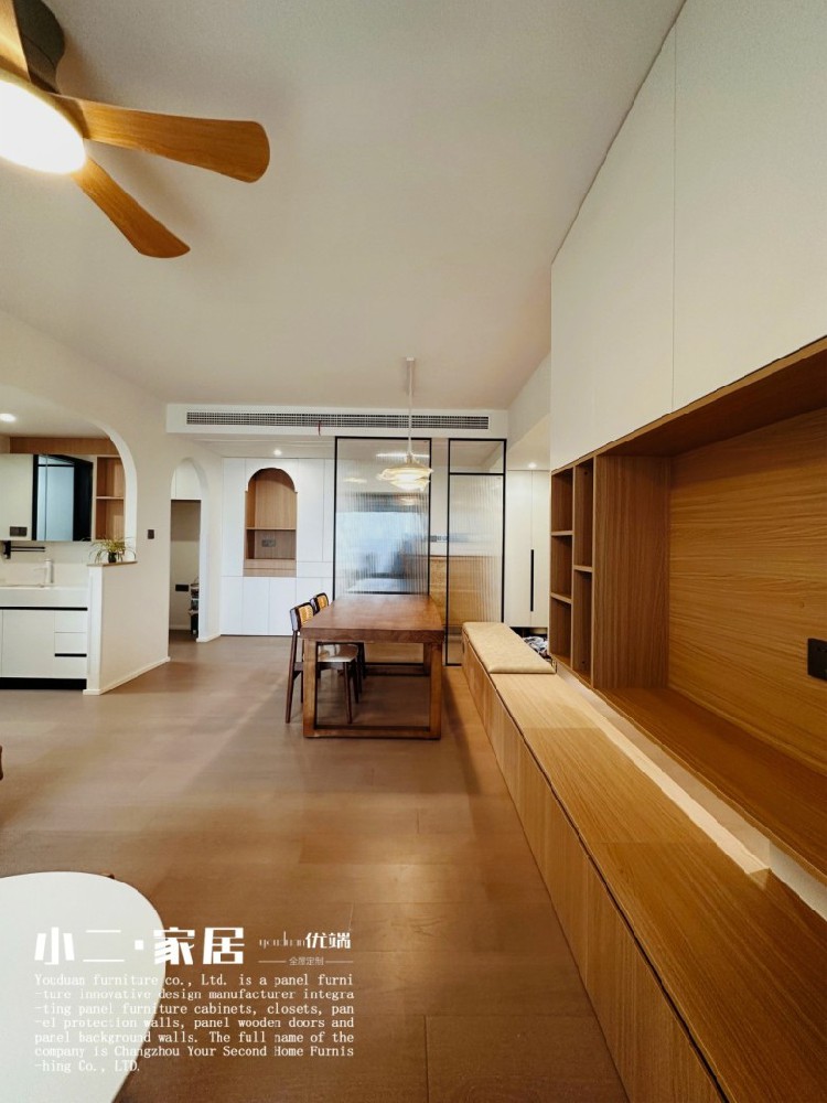 【小二家居3757 全屋定制】融創(chuàng)御園 現(xiàn)代簡(jiǎn)約-櫥柜衣柜定制家具 生產(chǎn)流程跟進(jìn)