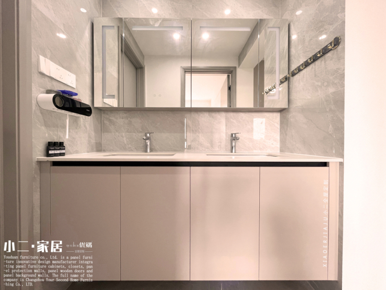 【小二家居2202 全屋定制】悅雋公館 現(xiàn)代簡(jiǎn)約-櫥柜衣柜定制家具 生產(chǎn)流程跟進(jìn)