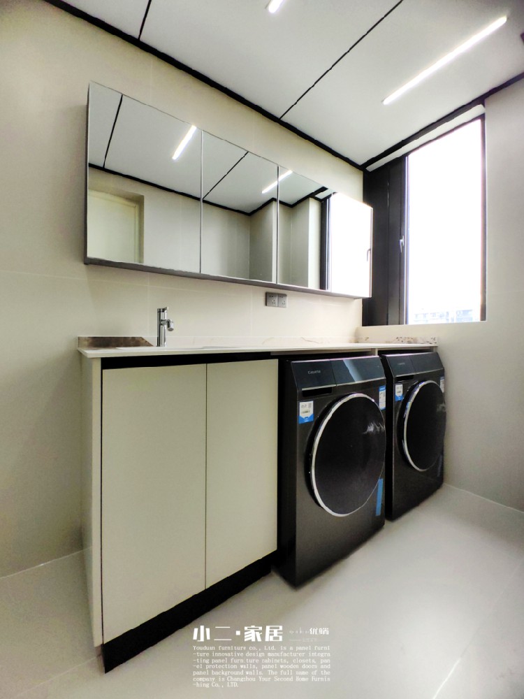 【小二家居1708 全屋定制】中海鉑悅公館 現(xiàn)代簡(jiǎn)約-櫥柜衣柜定制家具 生產(chǎn)流程跟進(jìn)