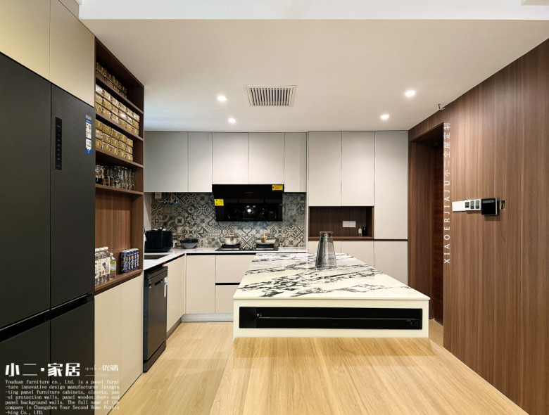 【小二家居1682 全屋定制】三河佳苑 現(xiàn)代簡約-櫥柜衣柜定制家具 生產(chǎn)流程跟進(jìn)