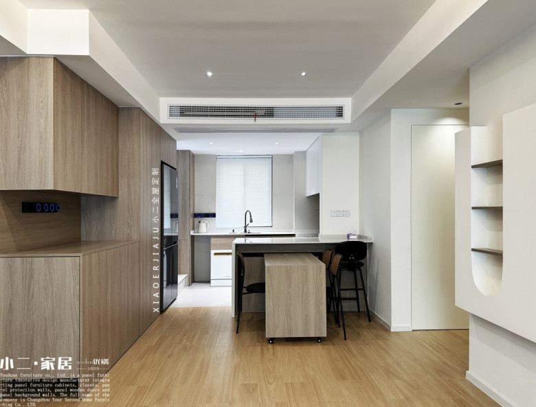 【小二家居4727 全屋定制】清云瀾灣 現代簡約-櫥柜衣柜定制家具 生產流程跟進