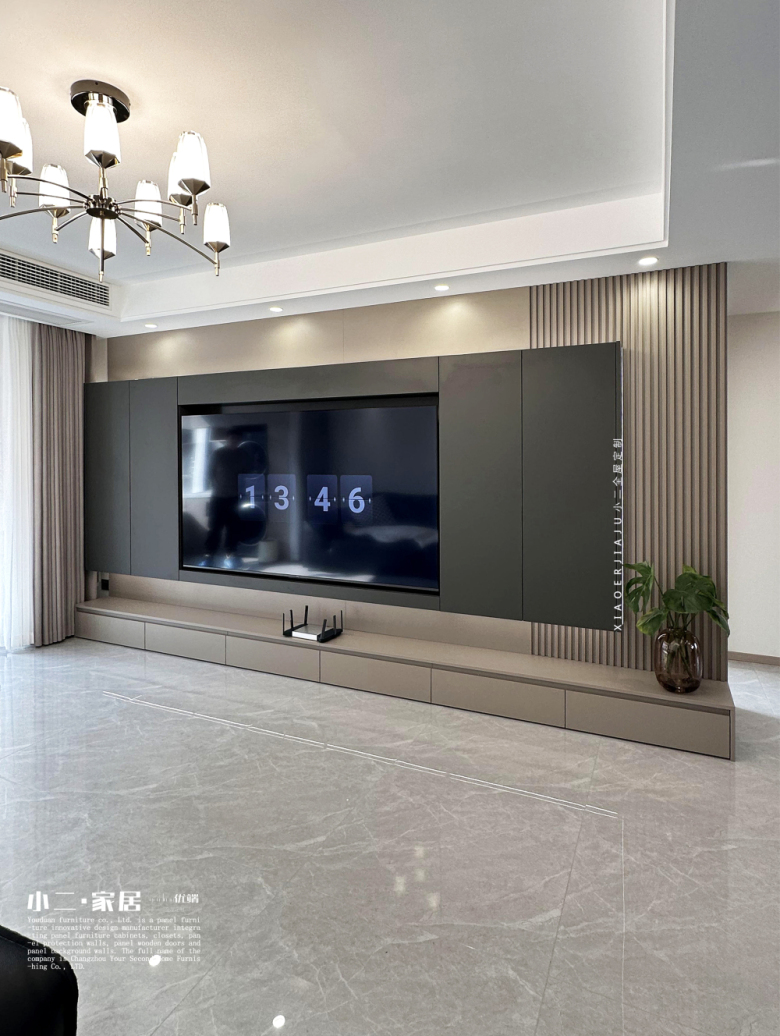 【小二家居2329 全屋定制】中央花園 現代簡約-櫥柜衣柜定制家具 生產流程跟進