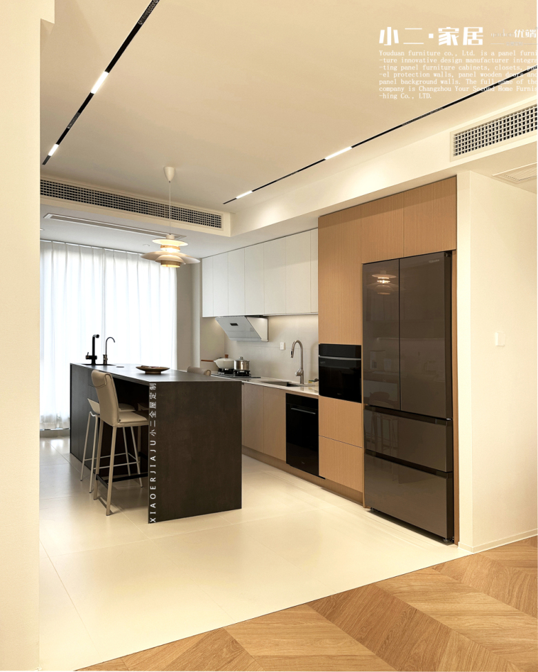 【小二家居4736 全屋定制】鉑樾云庭 現代簡約-櫥柜衣柜定制家具 生產流程跟進